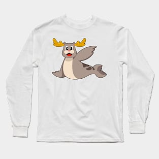 Seal Reindeer Long Sleeve T-Shirt